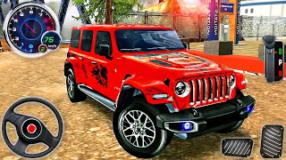 Jeep Driving Offroad Simulator 2023 - Luxury SUV 4x4 Prado Derby Mud and Rocks - Android GamePlay