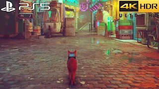 Stray (PS5) 4K 60FPS HDR Gameplay - (Full Game)