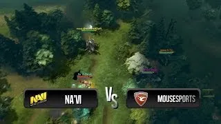 Team fight by Na'Vi vs Mousesports @ HyperX D2L Season 4