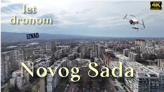 Let dronom iznad Novog Sada