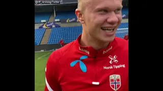 Erling Haaland scores ridiculous volley in Norway training | #Shorts | ESPN FC