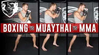 MMA vs Boxing vs Kickboxing: 5 Technical Differences
