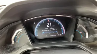 2019 Honda Civic 2.0L acceleration 0-105mph