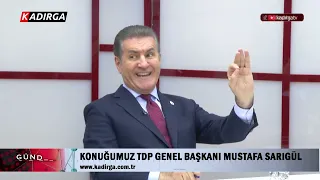 Konuğumuz TDP Genel Başkanı Mustafa Sarıgül | Gündem Özel