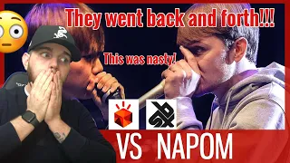 [Industry Ghostwriter] Reacts to: HISS vs NaPoM Grand Beatbox SHOWCASE Battle 2017- Final 🔥