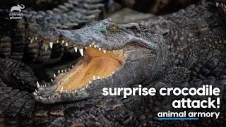 Most Dangerous Crocodile Attacks | Animal Armory | Animal Planet India