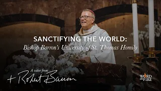 Sanctifying the World: Bishop Barron’s University of St. Thomas Homily