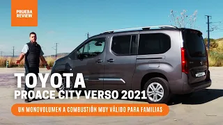 Toyota Proace City Verso 2021 ¿alternativa familiar? / SuperMotor.Online