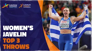 Women's Javelin | Top 3 throws | Munich 2022