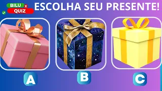 QUIZ  ESCOLHA SEU PRESENTE | Jogo dos Presentes BILU QUIZ