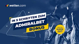 Admiral Bet Erfahrungen & Test 2021⚽ In 5 Schritten zum Admiral Bet Bonus bei  wetten.com 🎁