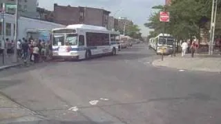 Bus Action at West Farms Road! | Bx4, 5, 11, 19, 27, 35 + R142 (2)(5) Trains @ Simpson St.