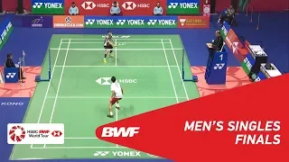 F | MS | SON Wan Ho (KOR) [6] vs Kenta NISHIMOTO (JPN) [8] | BWF 2018