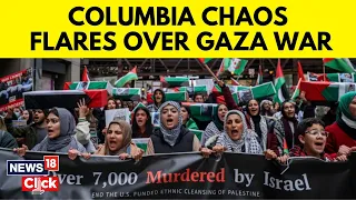 Columbia University Protest | Protest Continues 6th Straight Day Over Gaza In Columbia | N18V