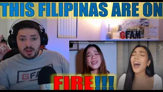 REACTION TO KLARISSE AND JONA - TELL HIM REACTION (Celine Dion and Barbara Streisand)