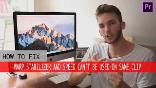 2020 HOW TO ADD WARP STABILIZER AND SLOW MO TO SAME CLIP | ADOBE PREMIERE PRO CC