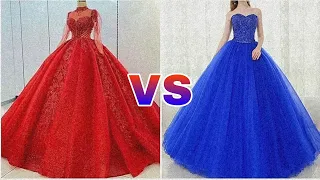 red and blue favourite amazing gifts and  hair style dress  beautiful shos #ytshorts #choose
