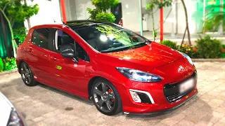 PEUGEOT 308 THP STAGE 3 RED *acelerando o carro*