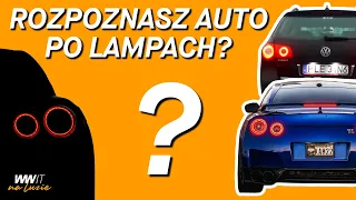 Rozpoznaj samochód po lampach! - Quiz motoryzacyjny