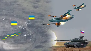 Russian In Action •T-90•Su-25•ATGM•Destroy Target