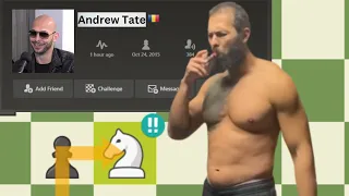 Andrew Tate's First Chess Game Out Of Jail...