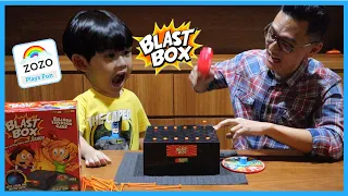 BLAST BOX BALLOON Explosion Pop Challenge Kid Opening SURPRISE Egg Toys