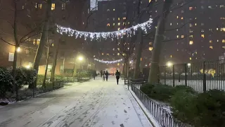 LIVE SNOWSTORM in NYC! - Dec 16, 2020