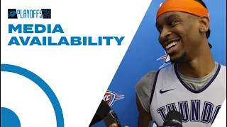 Practice Media Availability | April 17, 2024 | OKC Thunder