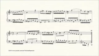 Bach, Prelude in D minor, BWV 935