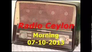 03 लता मंगेशकर  Sad Songs 1~Radio Ceylon 07-10-2013~Morning