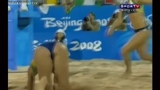 Women's Beach Volleyball Brazil vs Russia