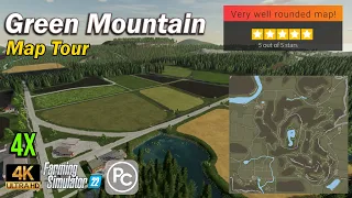 Green Mountain 4x | Map Tour | Farming Simulator 22