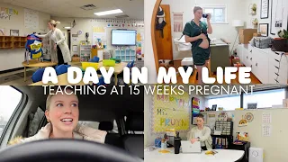 VLOG | A day in my life at 15 weeks pregnant! 🤰🏼