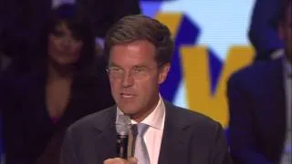 Mark Rutte als Carabetier