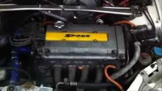 Honda EK9 B20 Hondata S300 dynapack tuning