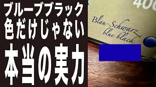 [インク　ブルーブラックの真の実力]　定番インクの真の魅力はここにある　の巻　WRITE IT ! 064　#writeit　#インク　#ペリカン #万年筆 #手帳　#文具　#365days　#ノート