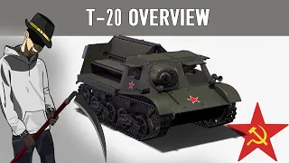 🔍T-20 Komsomolets Overview  - Heroes and Generals WW2