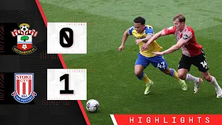 HIGHLIGHTS: Southampton 0-1 Stoke City | Championship