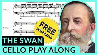 Saint-Saëns - Accompaniment | The Swan, for Cello and 2 Pianos  Carnival of the Animals