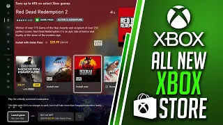NEW & IMPROVED Xbox Store Full Hands-On Walkthrough | Xbox Series X and Xbox One | Xbox Update