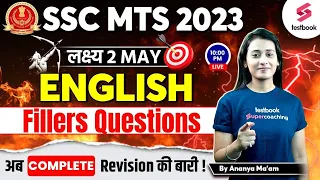 Fillers For SSC MTS 2023 | English | SSC MTS English Practice Set | Ananya Ma'am