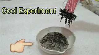 Experiment : Separate iron filings and sand