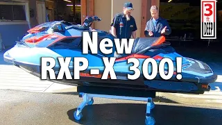 Mario's New 2018 Sea Doo RXP-X 300 Jet Ski