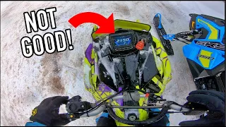 PRO RMK OVERHEATS TRAIL RIDING