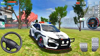 Police Simulator - Police Honda Car Patrolling City Driving Simulator - Car Game Android Gameplay