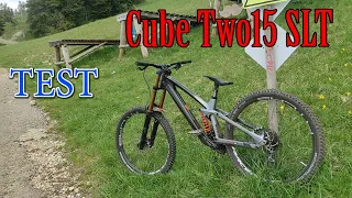 Cube Two15 SLT: First Test @Cormabikepark (Road Gap)