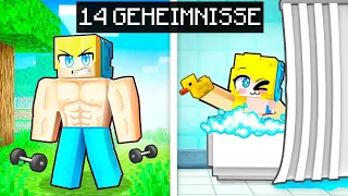 14 GEHEIMNISSE über UKRI und seine SCHWESTER in Minecraft!