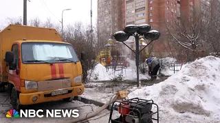 Russians plagued by interruptions to heating, hot water and electricity