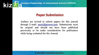 Aerospace Engineering: An International Journal (AEROIJ)