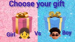 Most luxurious gifts for boys vs girls | Choose your Gift 🎁 💒💎| Quiz Game|